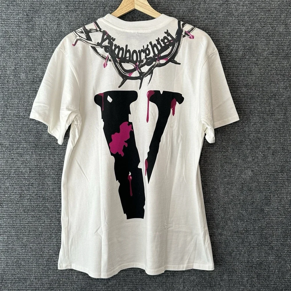 VLONE Mens Small ASAP Yamborghini Yams Day Jesus‎ Piece T-Shirt RARE